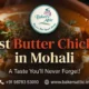 best butter chicken in Mohali