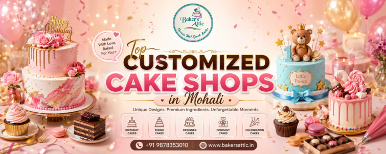 Top Customized Cake Shops in Mohali