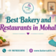 Best Bakery and Restaurants in Mohali